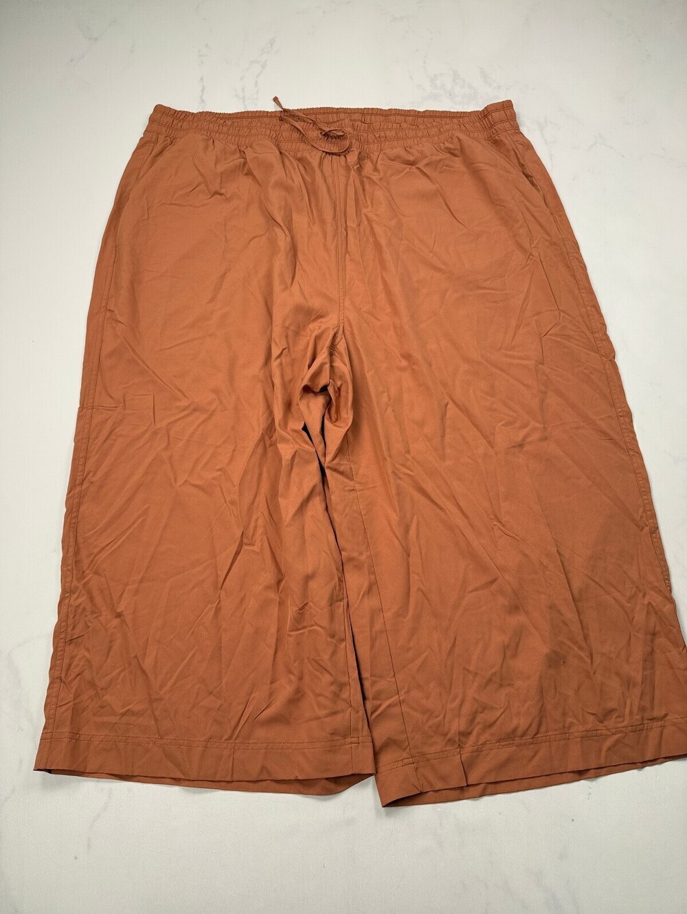 Old Navy StretchTech Athletic Shorts Amber Current Adjustable - Womens 4X